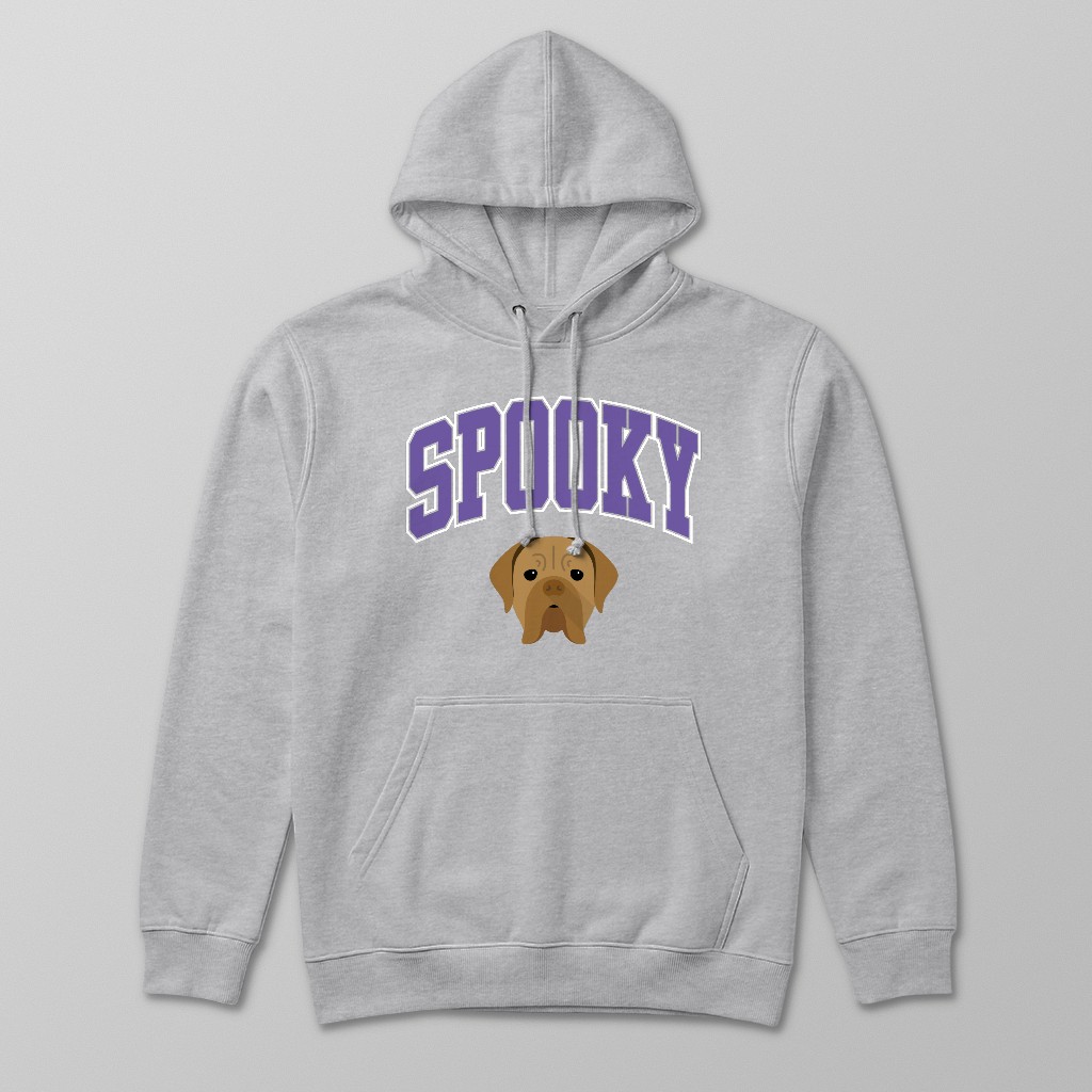 Spooky Collegiate: Personalized {breedFullName} Hoodie