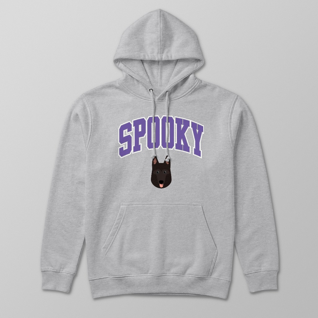 Spooky Collegiate: Personalized {breedFullName} Hoodie