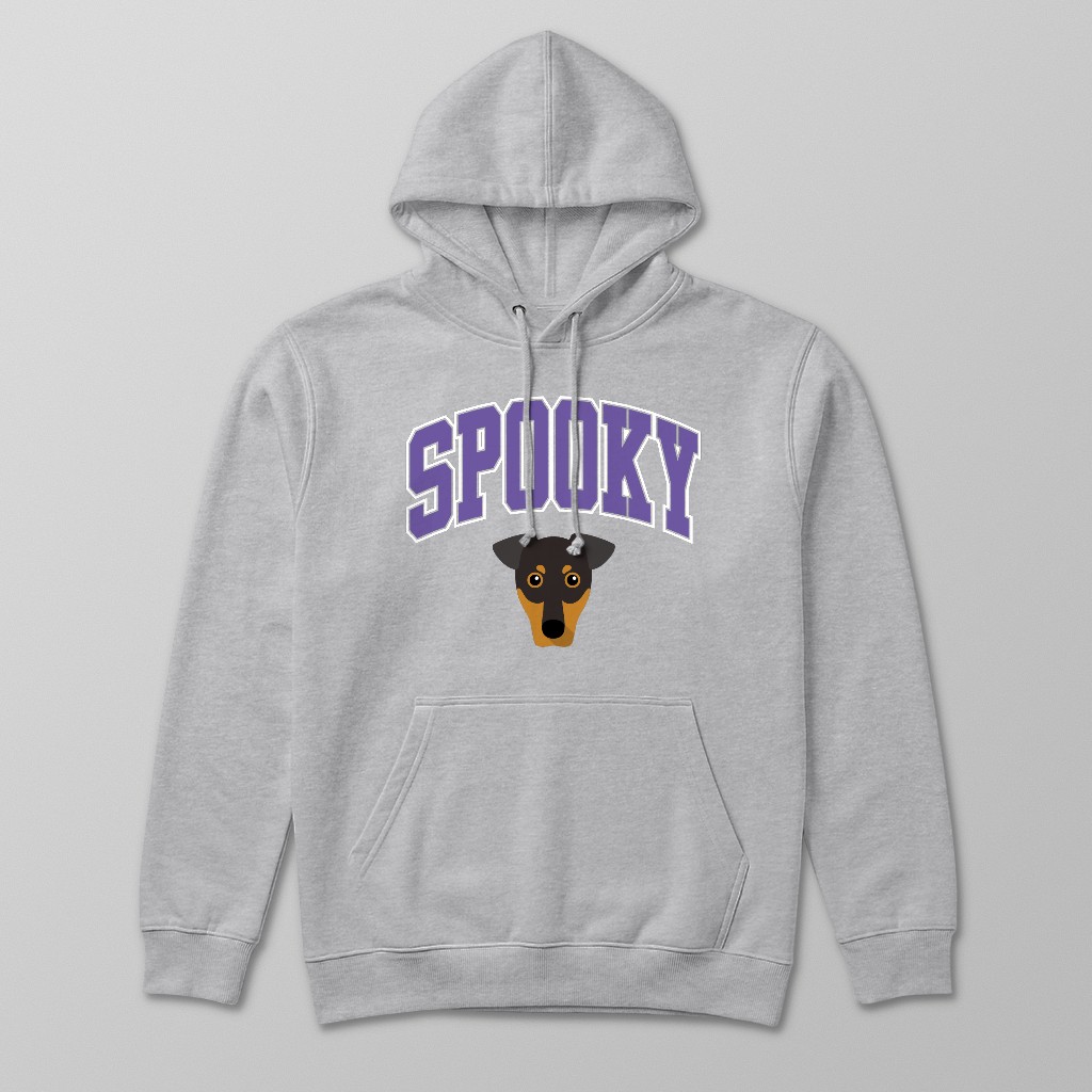 Spooky Collegiate: Personalised {breedFullName} Hoodie