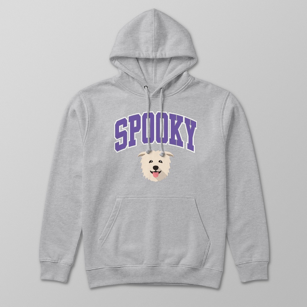 Spooky Collegiate: Personalized {breedFullName} Hoodie