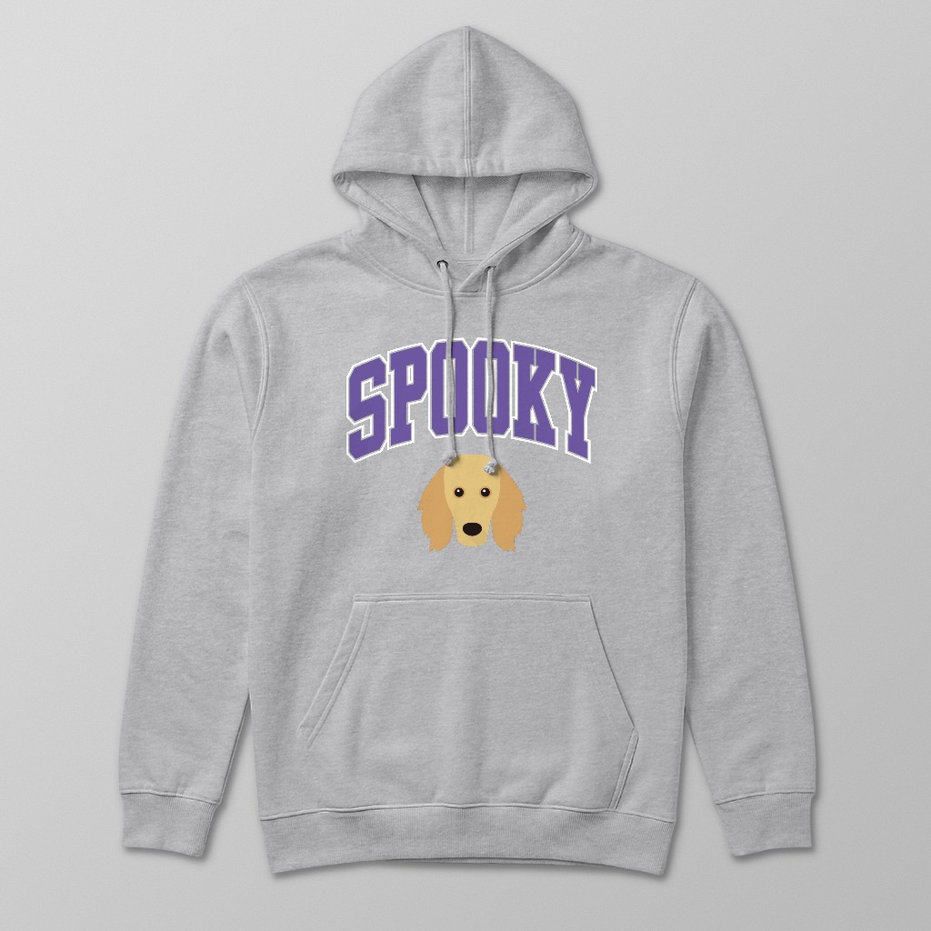 Spooky Collegiate: Personalized {breedFullName} Hoodie