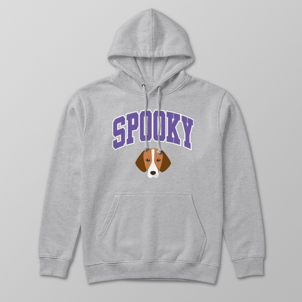 Spooky Collegiate: Personalised {breedFullName} Hoodie
