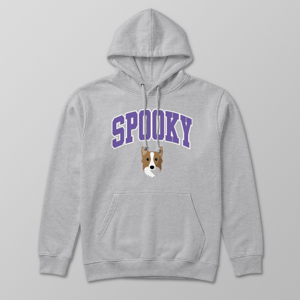 Spooky Collegiate: Personalized {breedFullName} Hoodie