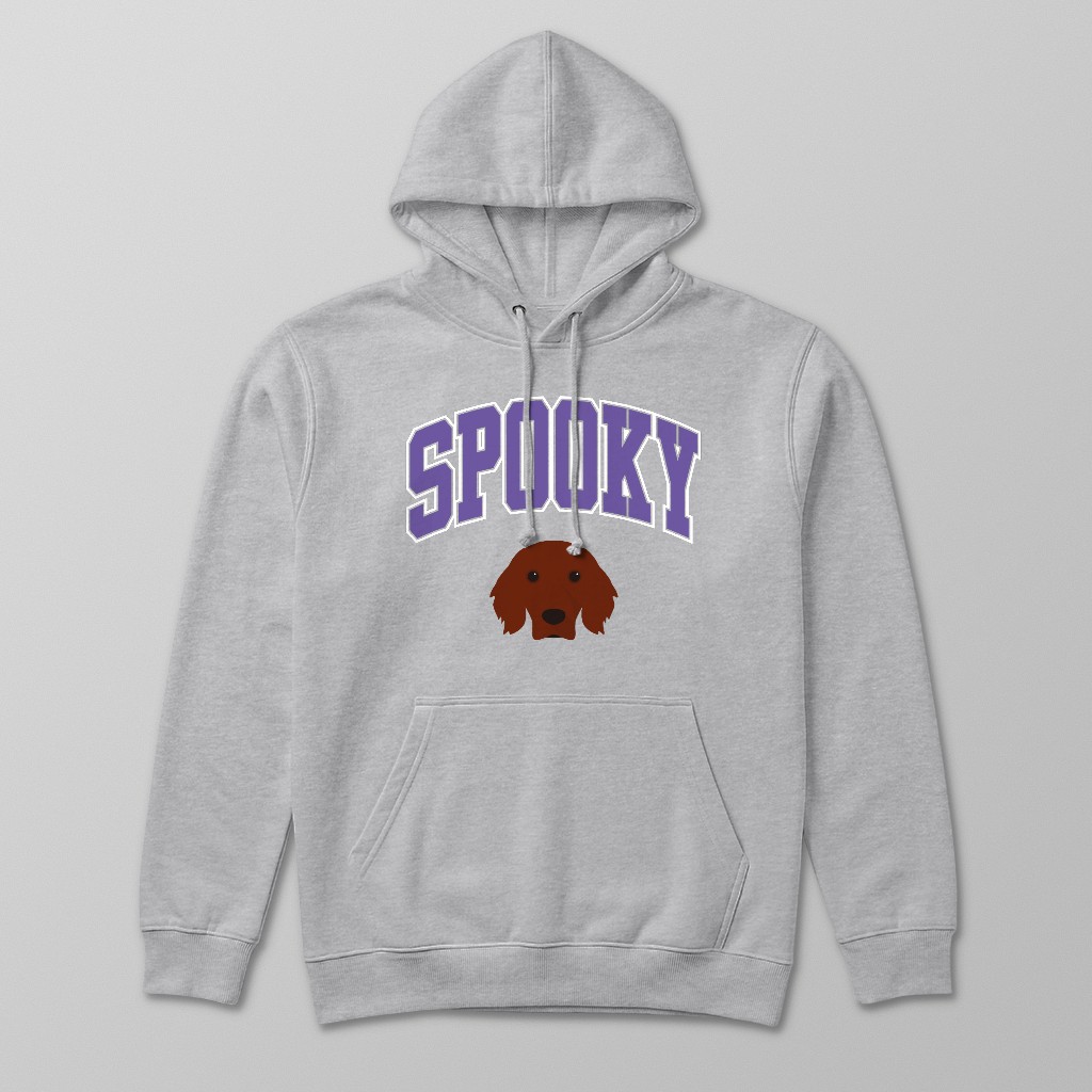 Spooky Collegiate: Personalized {breedFullName} Hoodie