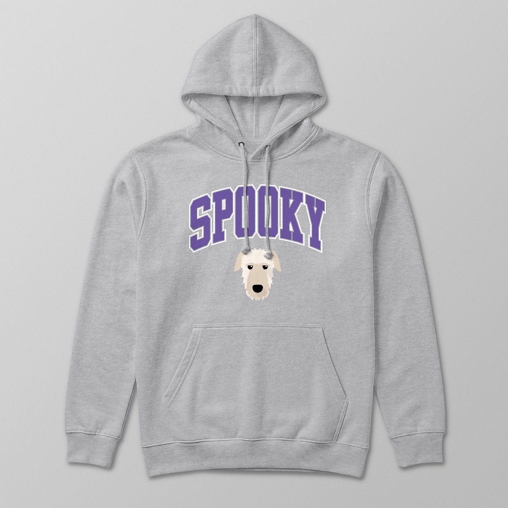 Spooky Collegiate: Personalized {breedFullName} Hoodie