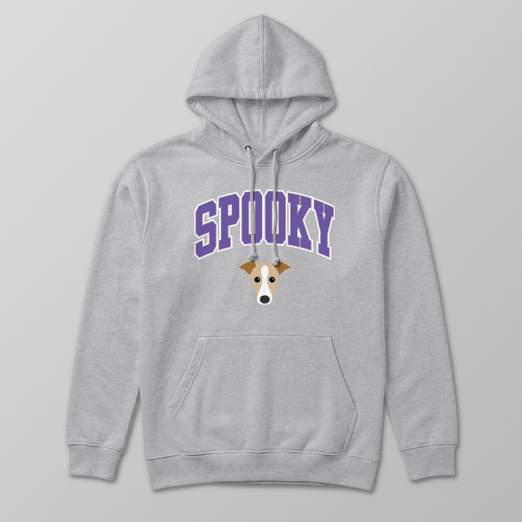 Spooky Collegiate: Personalized {breedFullName} Hoodie