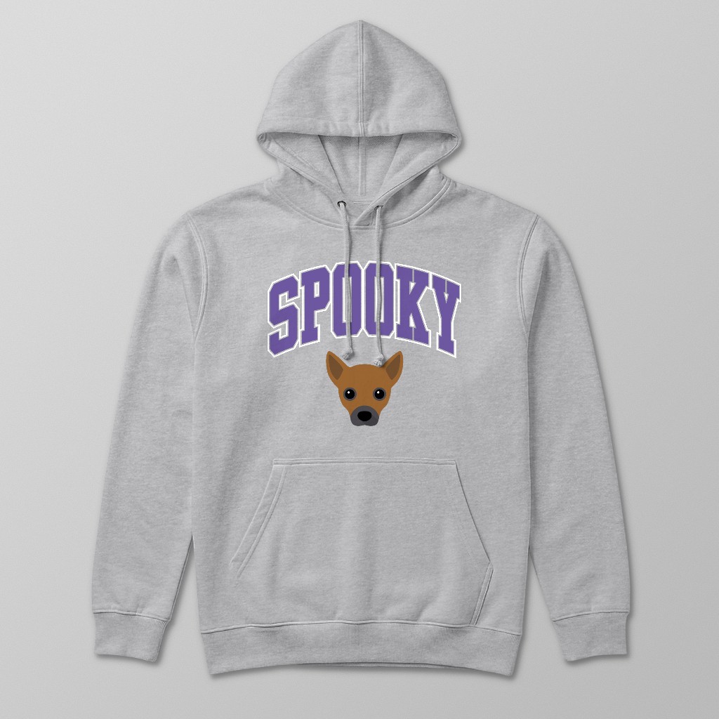 Spooky Collegiate: Personalized {breedFullName} Hoodie