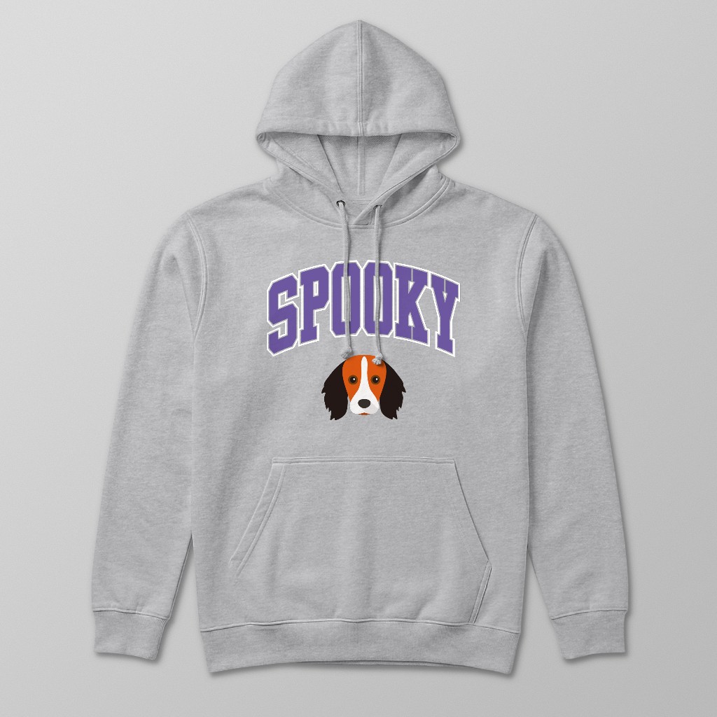 Spooky Collegiate: Personalised {breedFullName} Hoodie