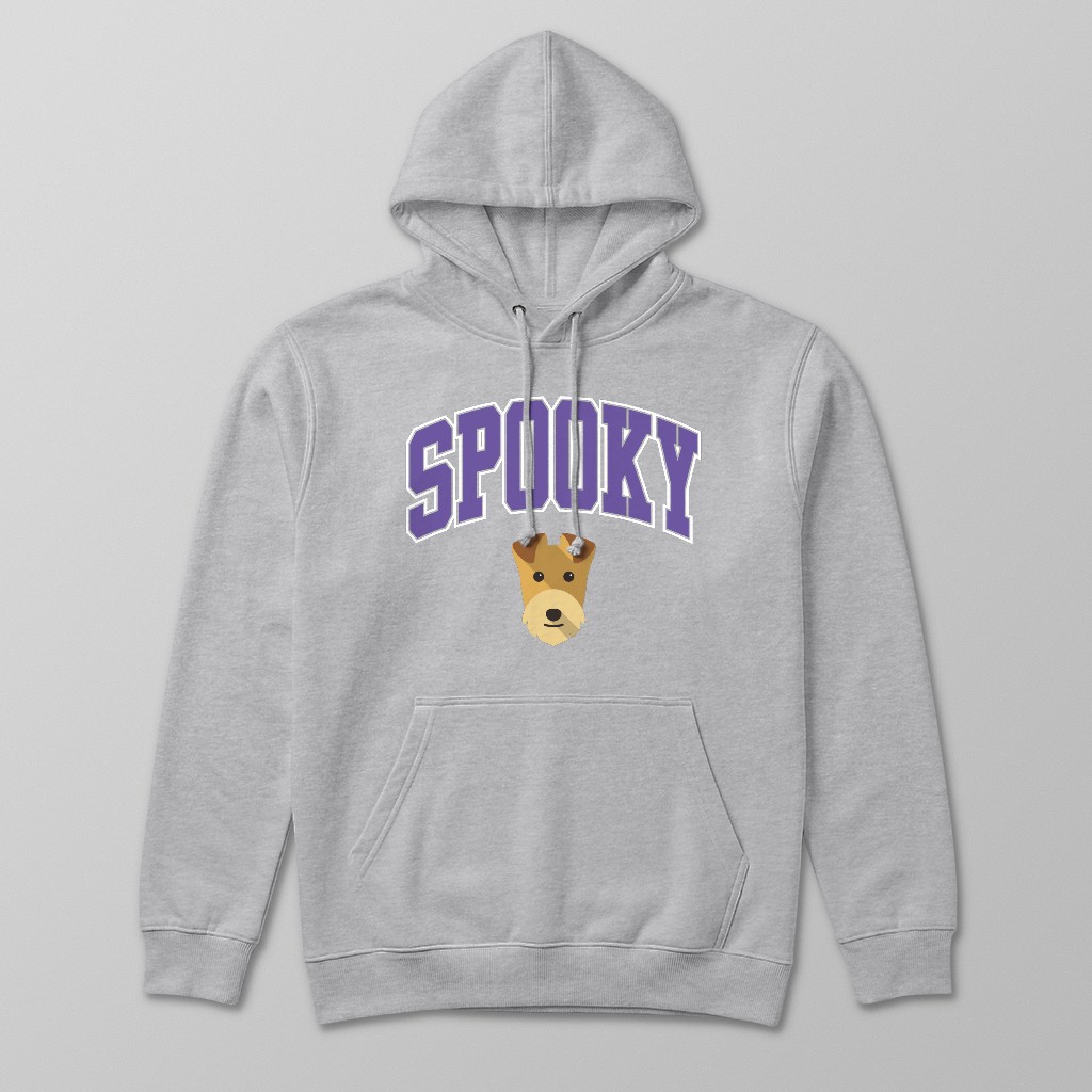 Spooky Collegiate: Personalized {breedFullName} Hoodie