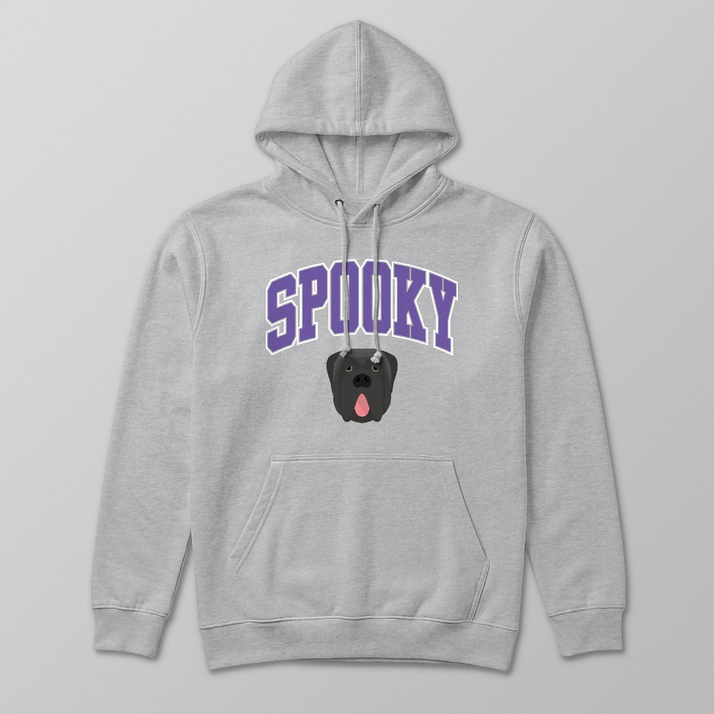 Spooky Collegiate: Personalized {breedFullName} Hoodie