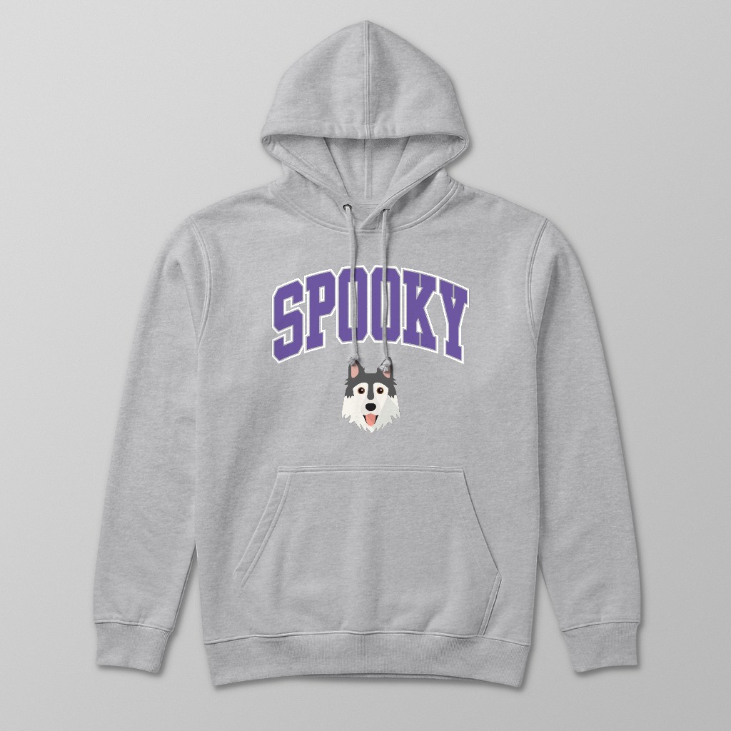 Spooky Collegiate: Personalized {breedFullName} Hoodie