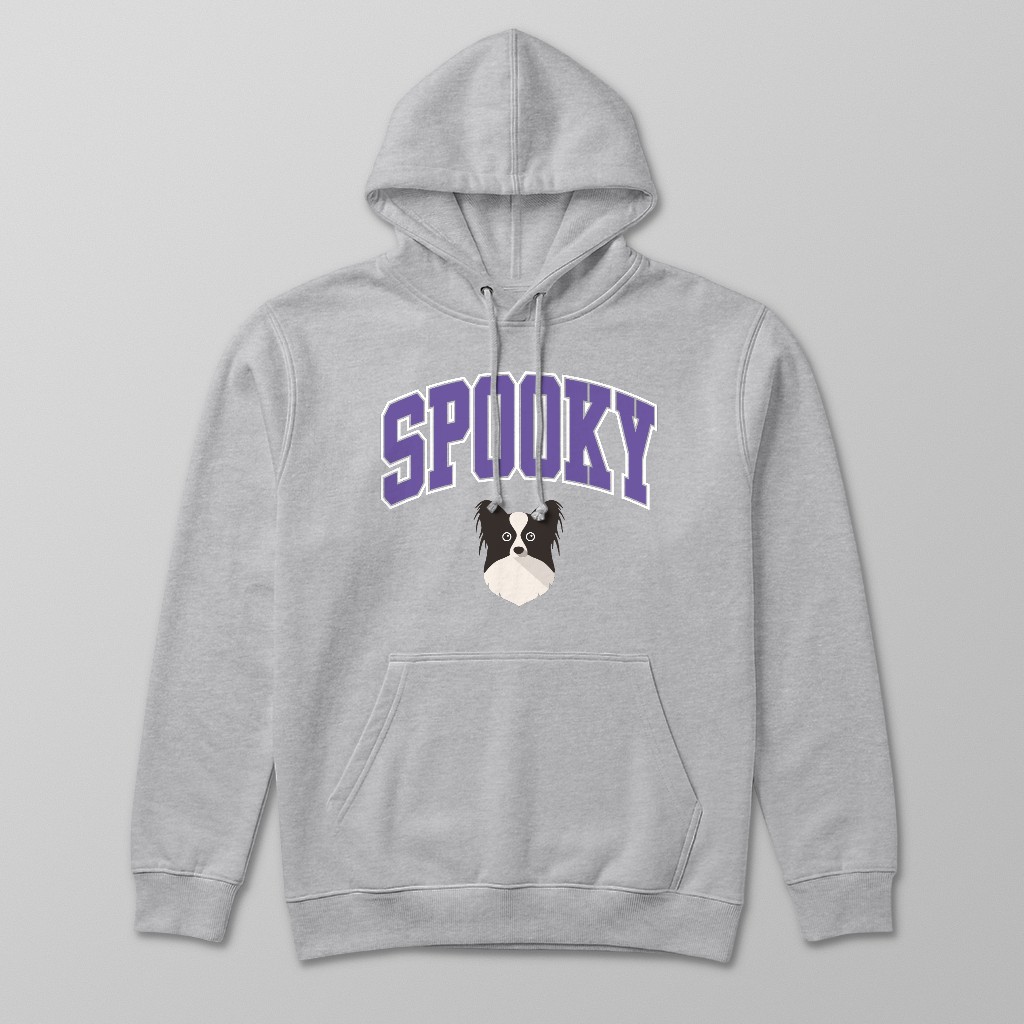 Spooky Collegiate: Personalized {breedFullName} Hoodie