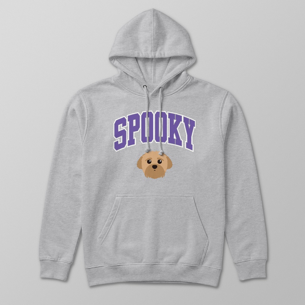 Spooky Collegiate: Personalized {breedFullName} Hoodie