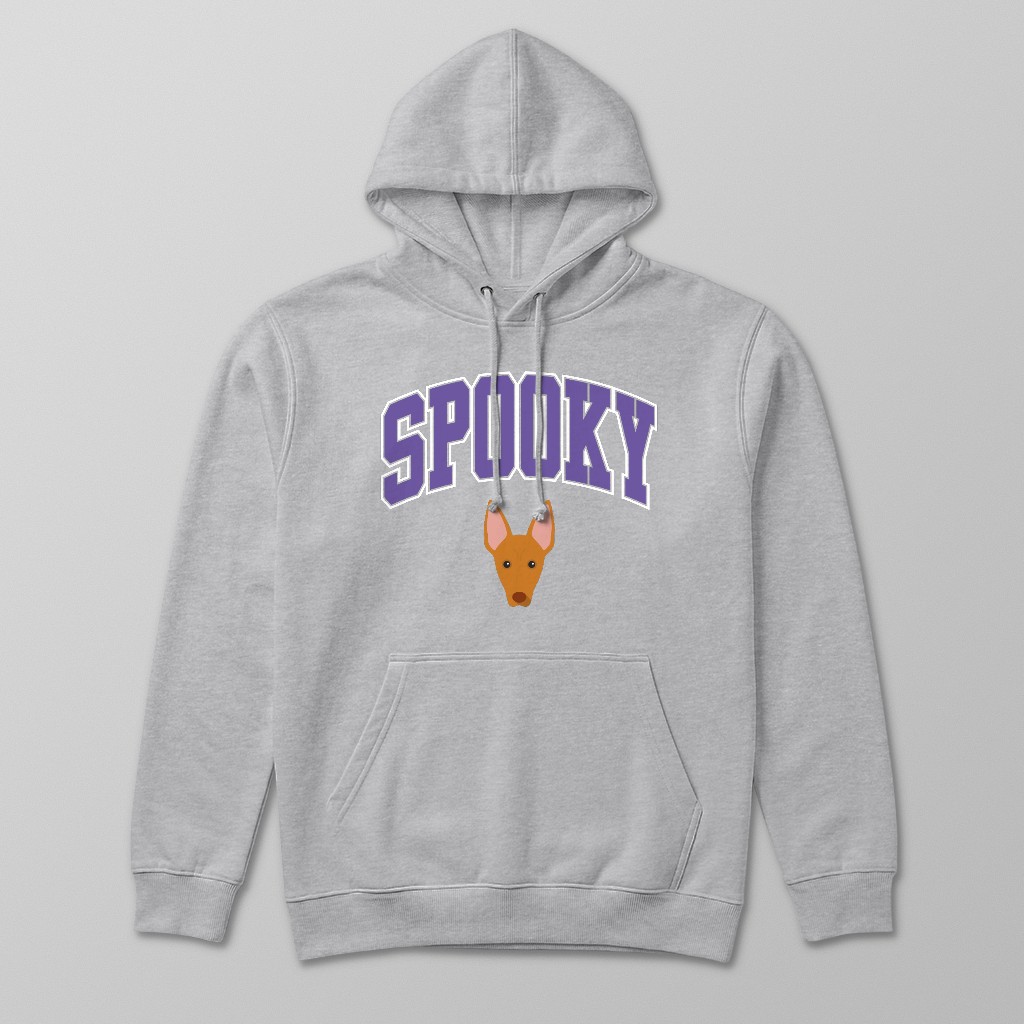 Spooky Collegiate: Personalized {breedFullName} Hoodie