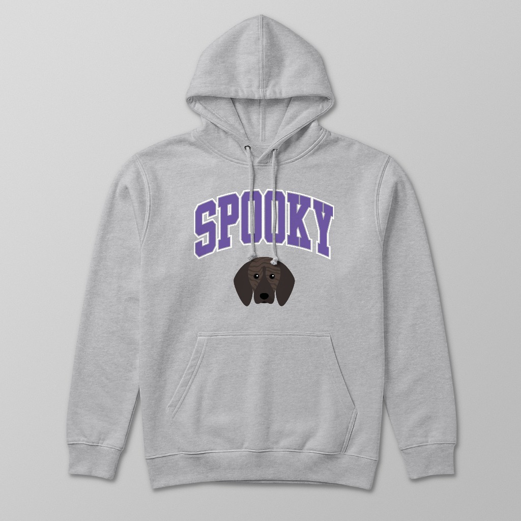 Spooky Collegiate: Personalized {breedFullName} Hoodie