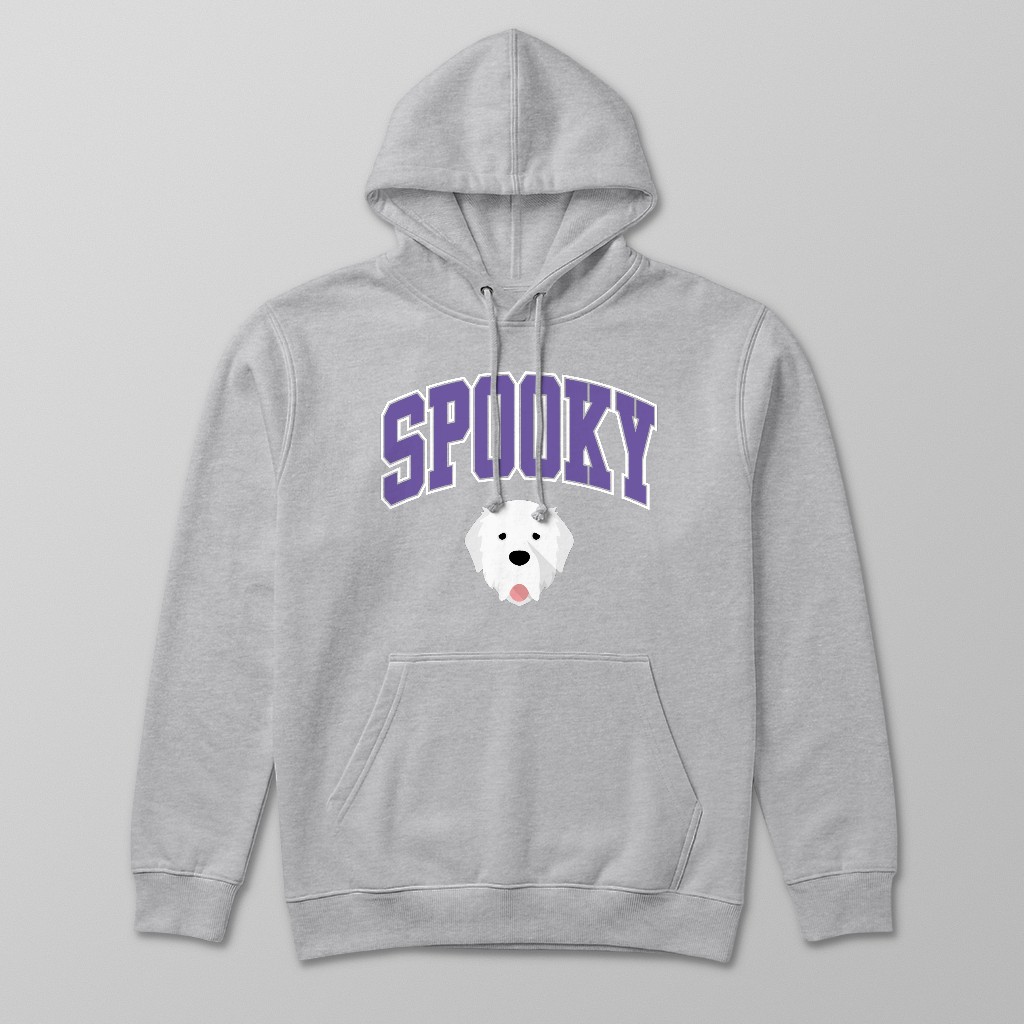 Spooky Collegiate: Personalized {breedFullName} Hoodie