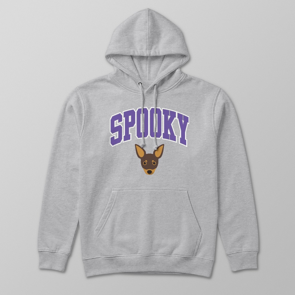 Spooky Collegiate: Personalized {breedFullName} Hoodie