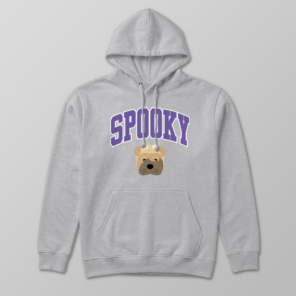 Spooky Collegiate: Personalised {breedFullName} Hoodie