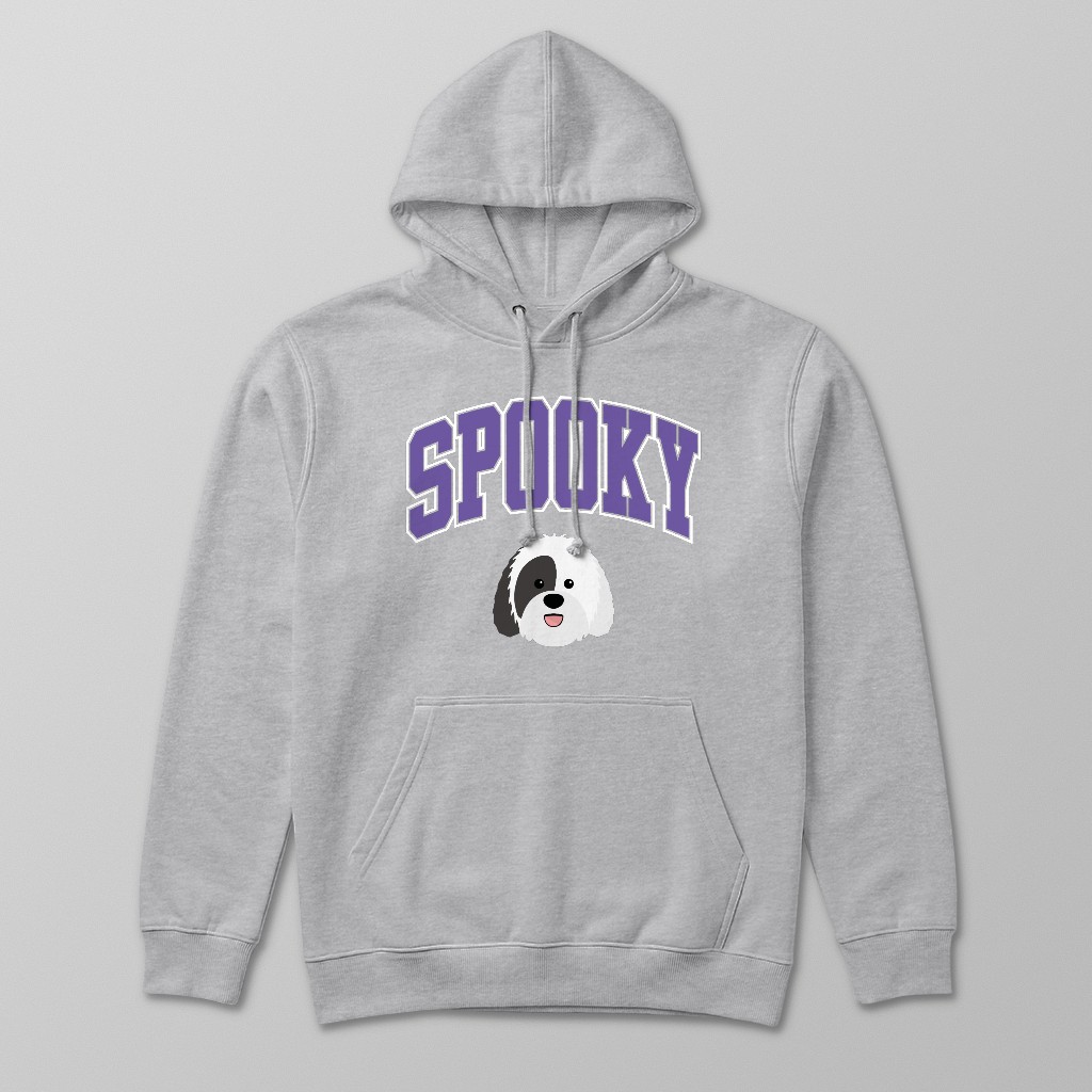 Spooky Collegiate: Personalized {breedFullName} Hoodie