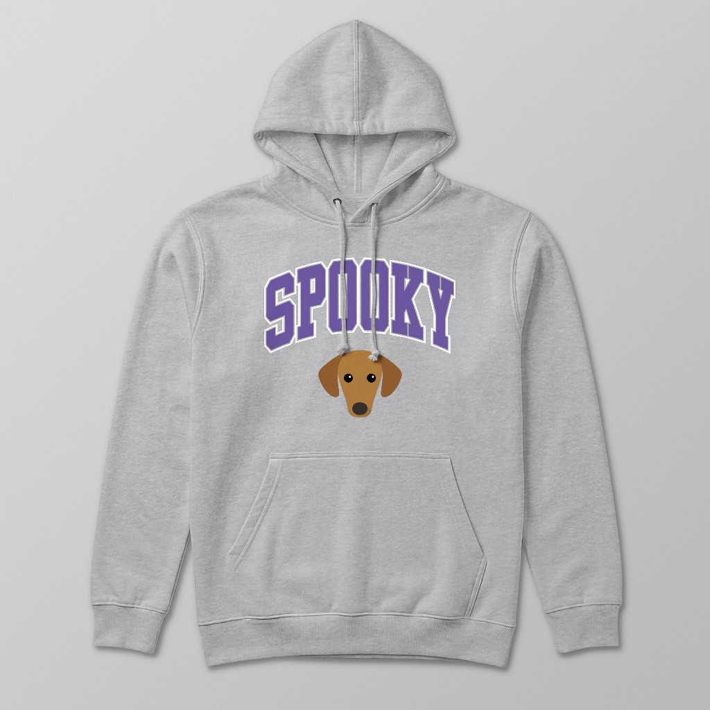 Spooky Collegiate: Personalized {breedFullName} Hoodie