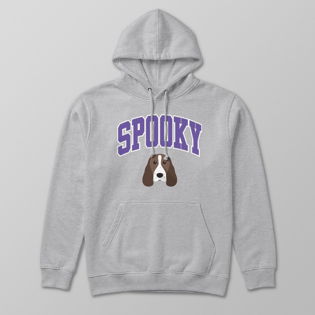 Spooky Collegiate: Personalized {breedFullName} Hoodie