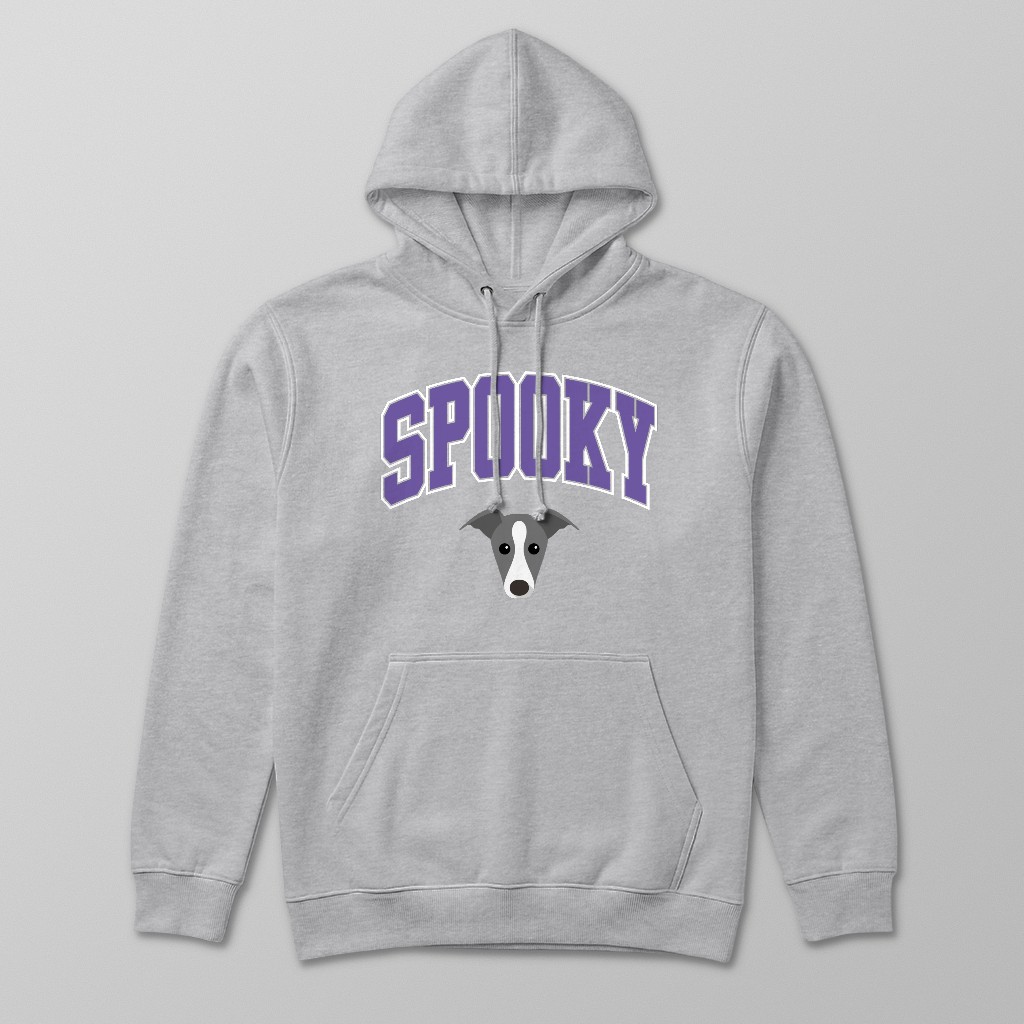 Spooky Collegiate: Personalized {breedFullName} Hoodie