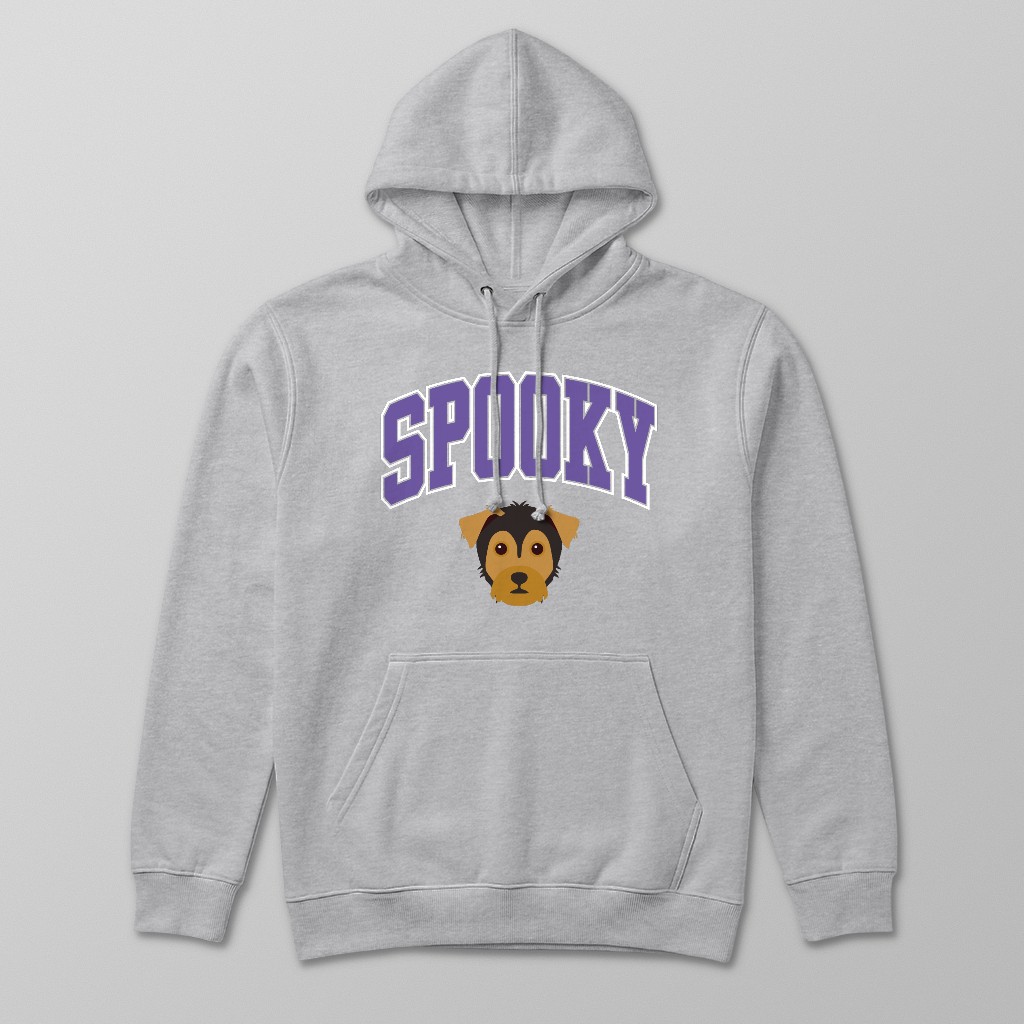 Spooky Collegiate: Personalized {breedFullName} Hoodie