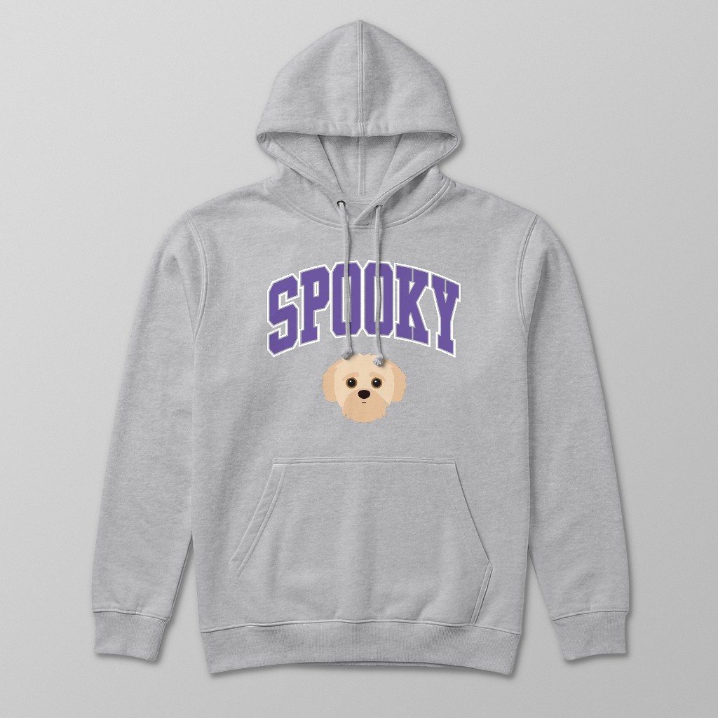 Spooky Collegiate: Personalized {breedFullName} Hoodie