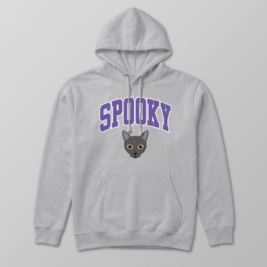 Spooky Collegiate: Personalized {breedFullName} Hoodie
