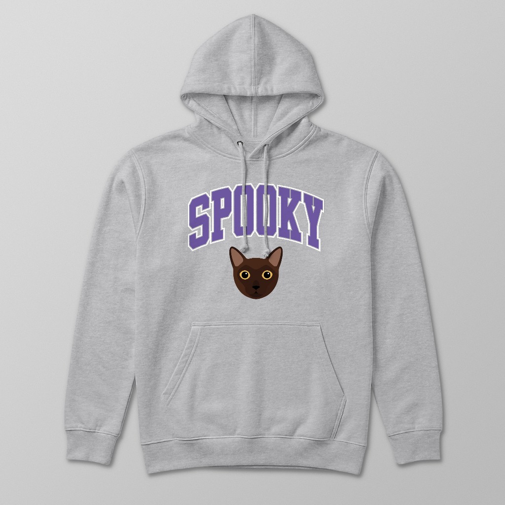 Spooky Collegiate: Personalized {breedFullName} Hoodie