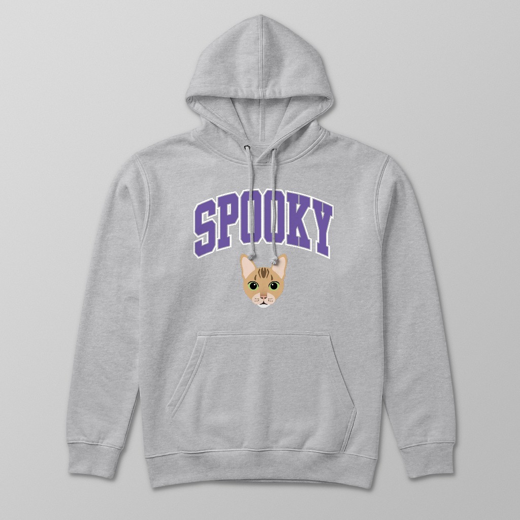 Spooky Collegiate: Personalized {breedFullName} Hoodie