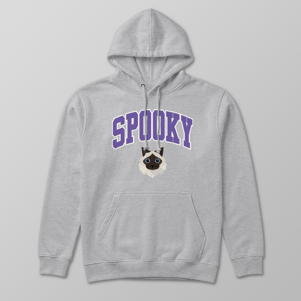 Spooky Collegiate: Personalized {breedFullName} Hoodie
