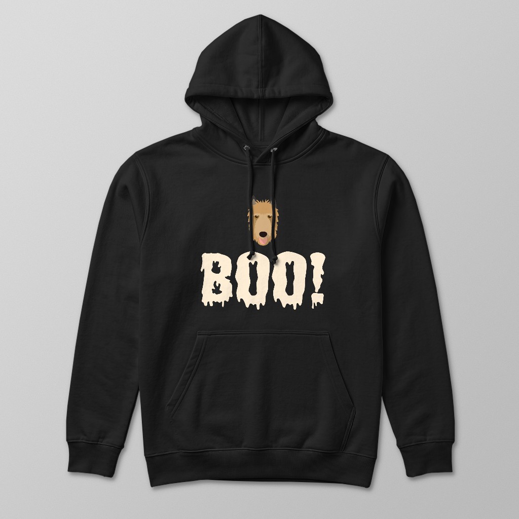 Spooky Boo! Personalized {breedFullName} Hoodie