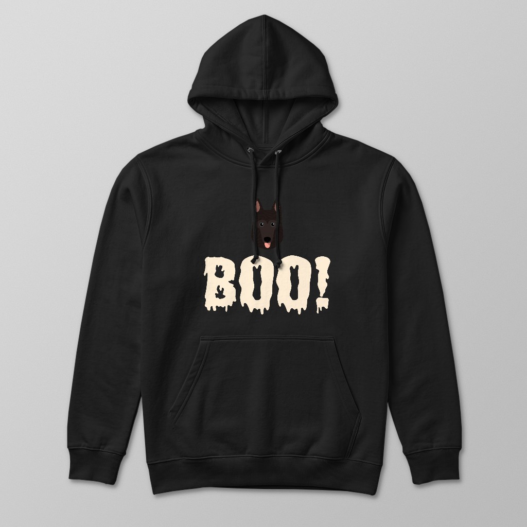 Spooky Boo! Personalized {breedFullName} Hoodie