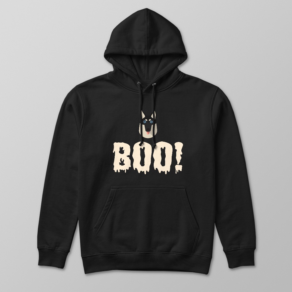 Spooky Boo! Personalized {breedFullName} Hoodie