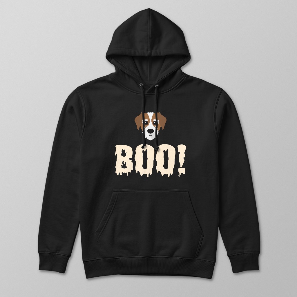 Spooky Boo! Personalized {breedFullName} Hoodie