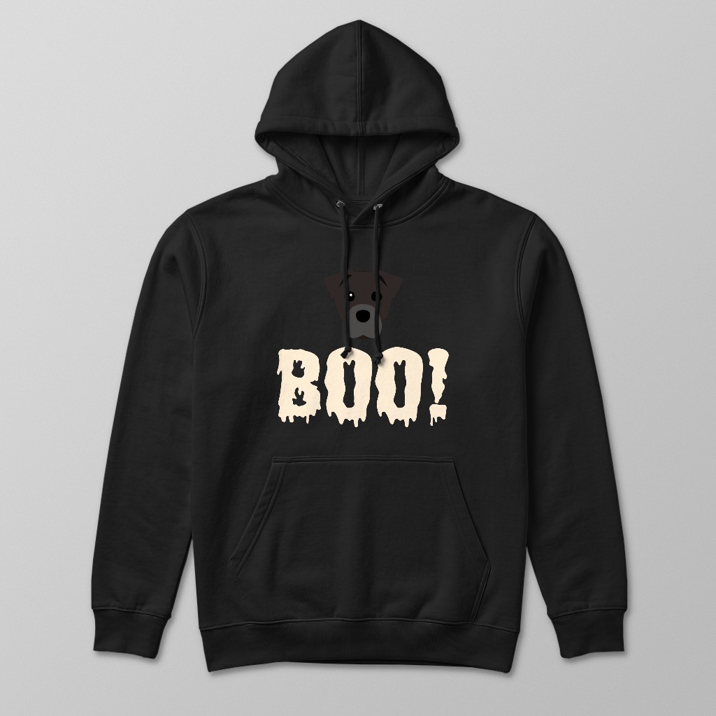 Spooky Boo! Personalized {breedFullName} Hoodie