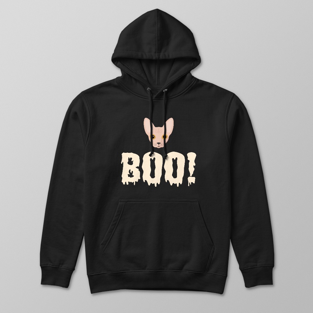 Spooky Boo! Personalized {breedFullName} Hoodie