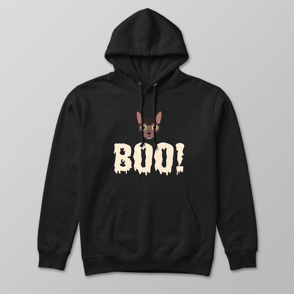 Spooky Boo! Personalized {breedFullName} Hoodie