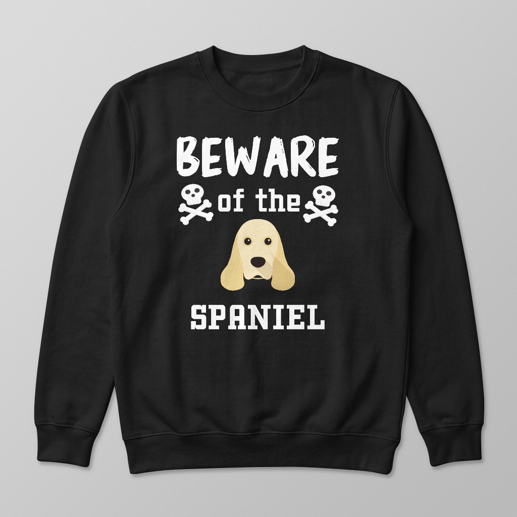 Beware of the Dog: Personalized {breedFullName} Sweatshirt
