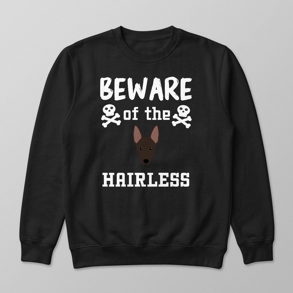 Beware of the Dog: Personalised {breedFullName} Sweatshirt