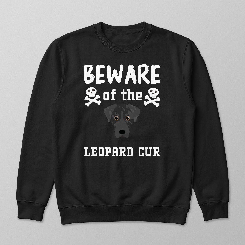 Beware of the Dog: Personalized {breedFullName} Sweatshirt