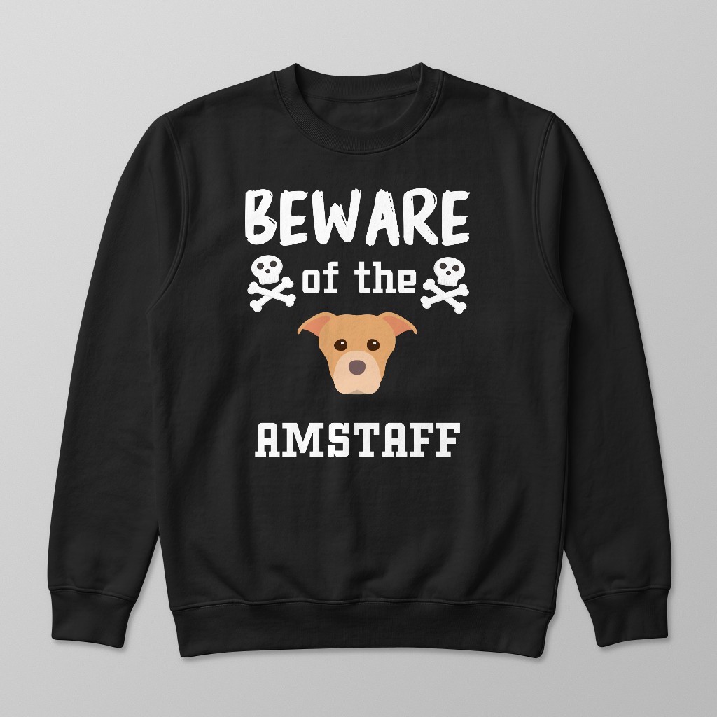 Beware of the Dog: Personalized {breedFullName} Sweatshirt