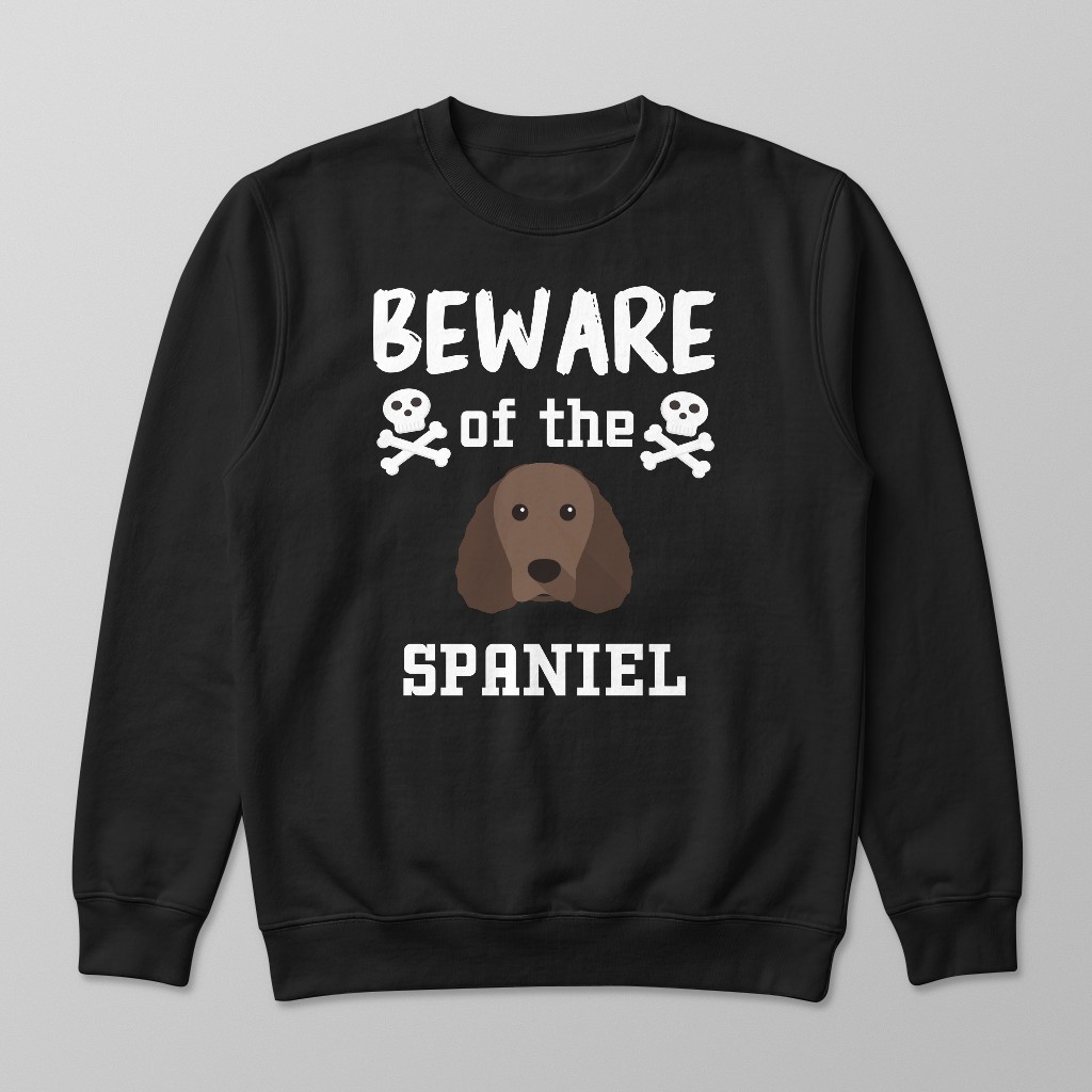 Beware of the Dog: Personalised {breedFullName} Sweatshirt