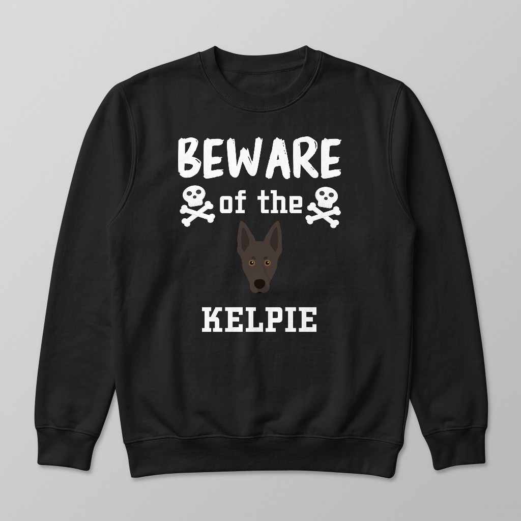 Beware of the Dog: Personalised {breedFullName} Sweatshirt