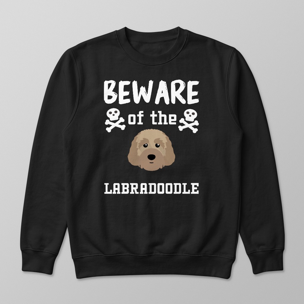 Beware of the Dog: Personalized {breedFullName} Sweatshirt