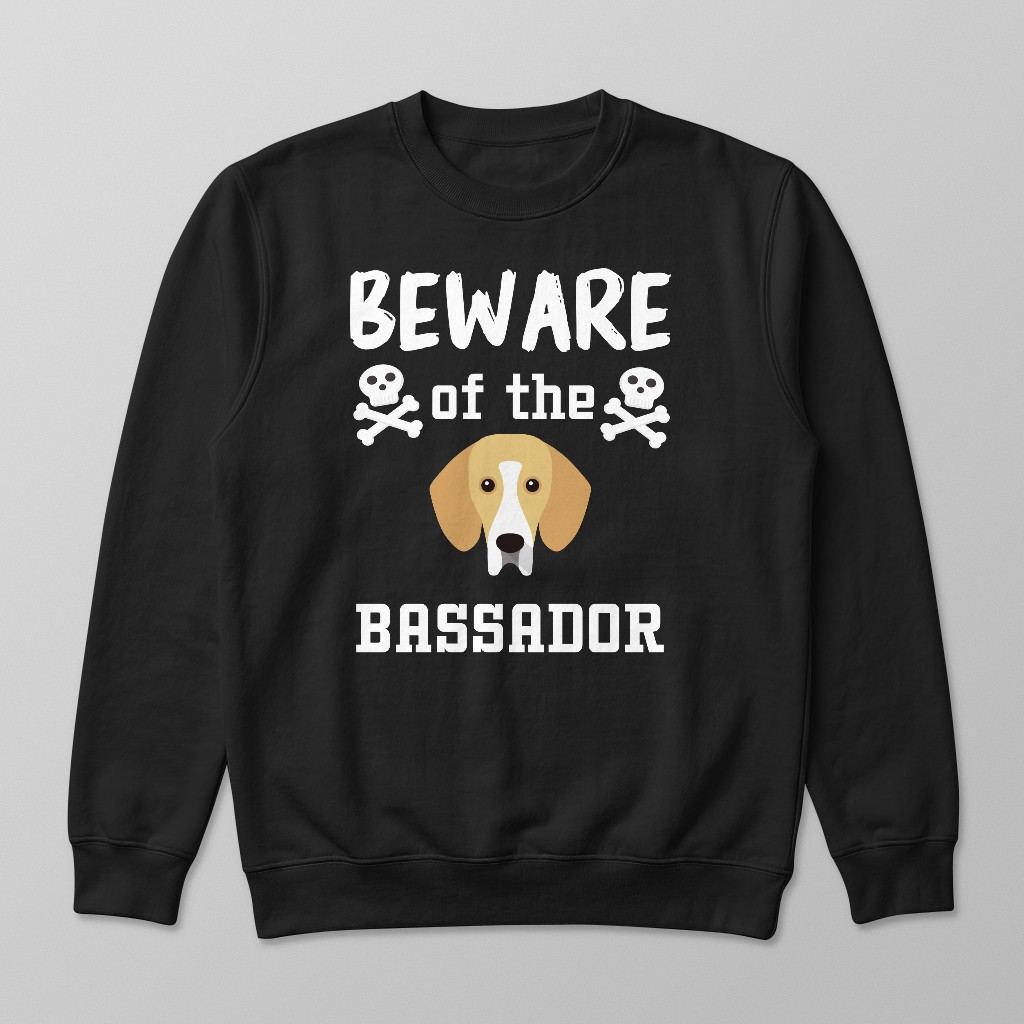 Beware of the Dog: Personalized {breedFullName} Sweatshirt