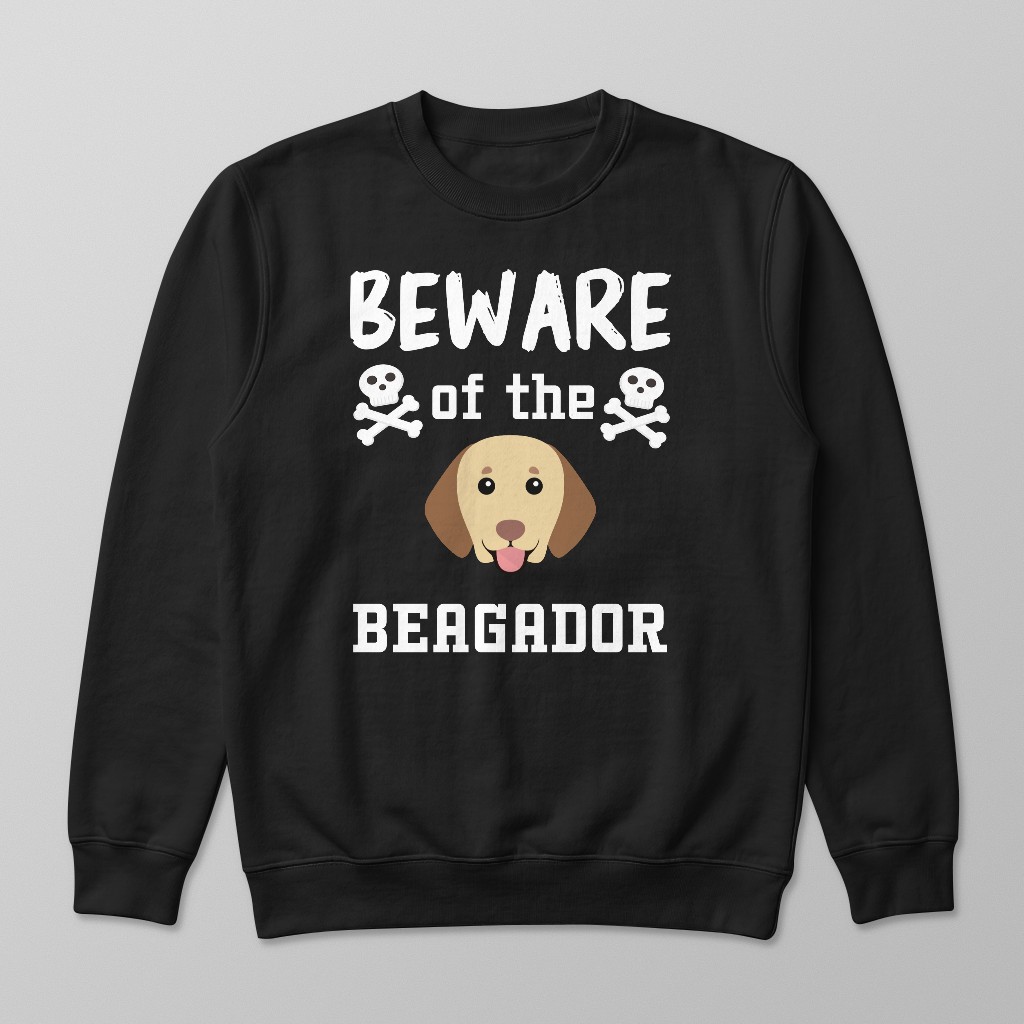 Beware of the Dog: Personalised {breedFullName} Sweatshirt