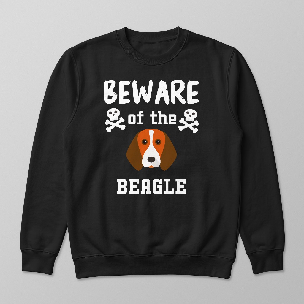 Beware of the Dog: Personalized {breedFullName} Sweatshirt