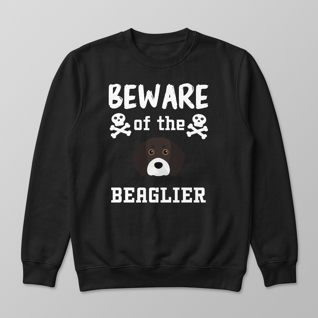 Beware of the Dog: Personalized {breedFullName} Sweatshirt